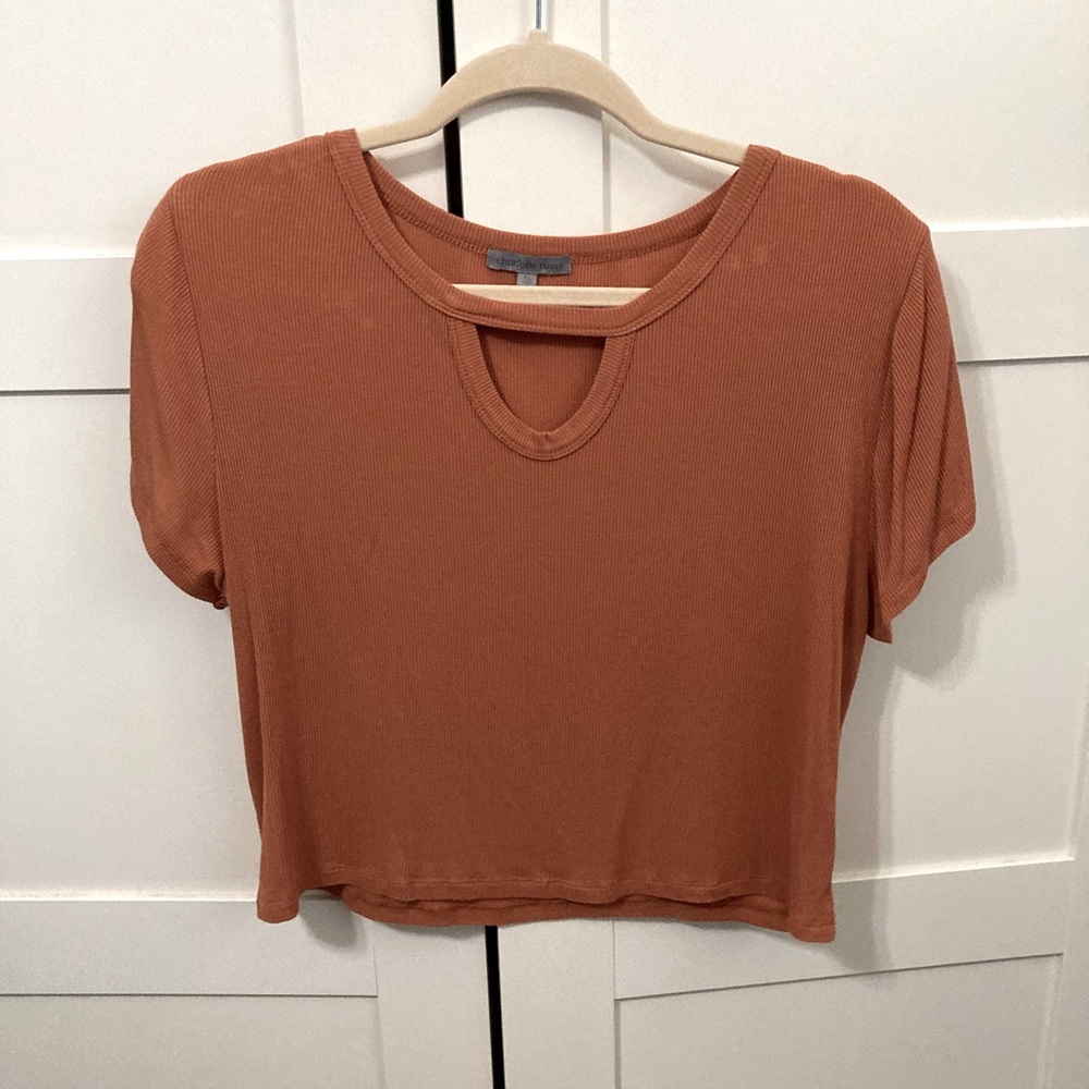 Charlotte Russe Size XL Orange Top